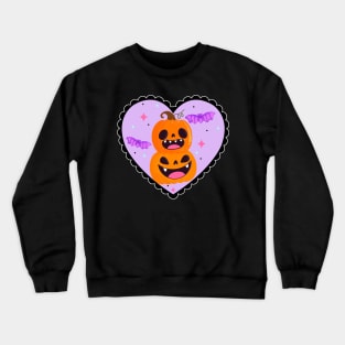 Pastel Pumpkins Crewneck Sweatshirt